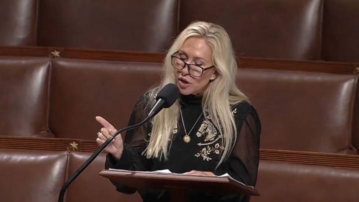 Lawmaker Marjorie Taylor Greene blames Trump for threats against her after their split