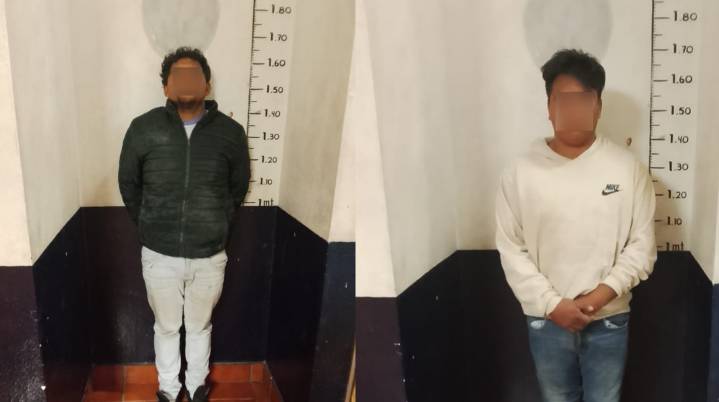 Policía frustra posible entrega de droga en Tlalnepantla; dos detenidos