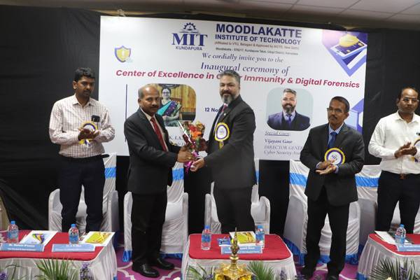 Center of Excellence in Cyber Immunity & Digital Forensics inaugurated at MIT Kundapur