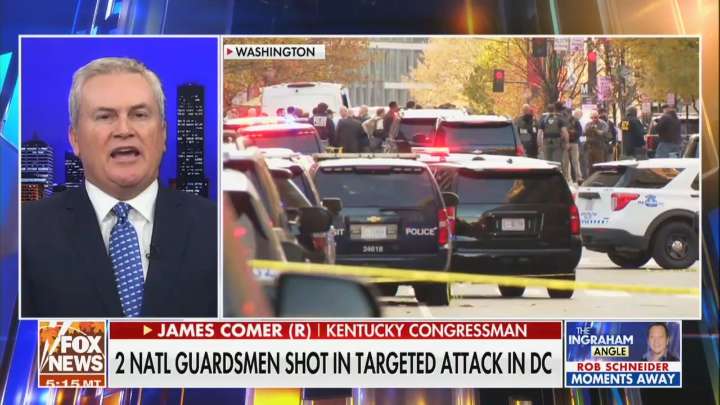 James Comer Insists D.C. Needs ‘More’ Troops After Two National Guardsmen Shot