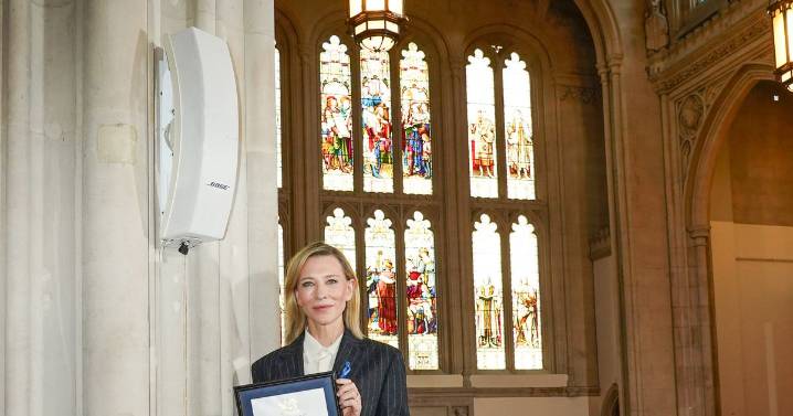 Cate Blanchett awarded Freedom of City of London