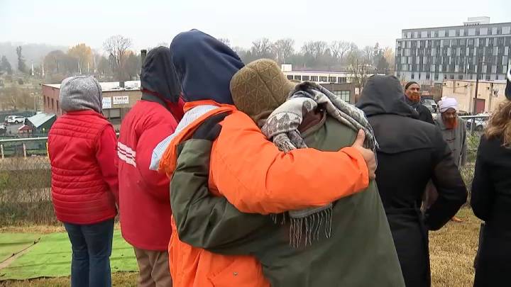 Burial ceremony held to honor unclaimed remains of homeless people
