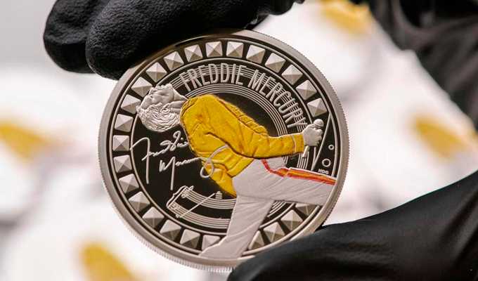 Reino Unido rinde tributo a Freddie Mercury con una moneda conmemorativa