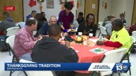 Jimmie Hale Mission kicks off Thanksgiving holiday with meal for staff and residents