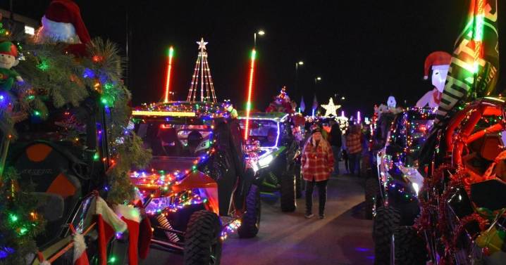 Register now for UTV Holiday Light Parade