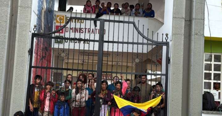 Indígenas se toman la Alcaldía de Quinchía: hay funcionarios encerrados