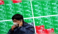 Asian shares edged higher along with US equity