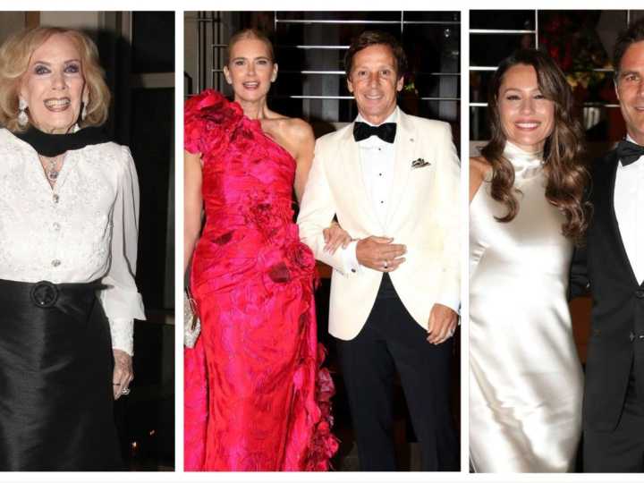Así fue la gala solidaria que organizó Valeria Mazza: de Mirtha Legrand a Pampita, todos los looks