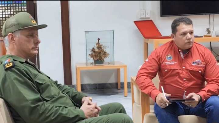 Venezuela ofreció balance al  presidente Miguel Díaz-Canel sobre mitigación de riesgo en la isla 
