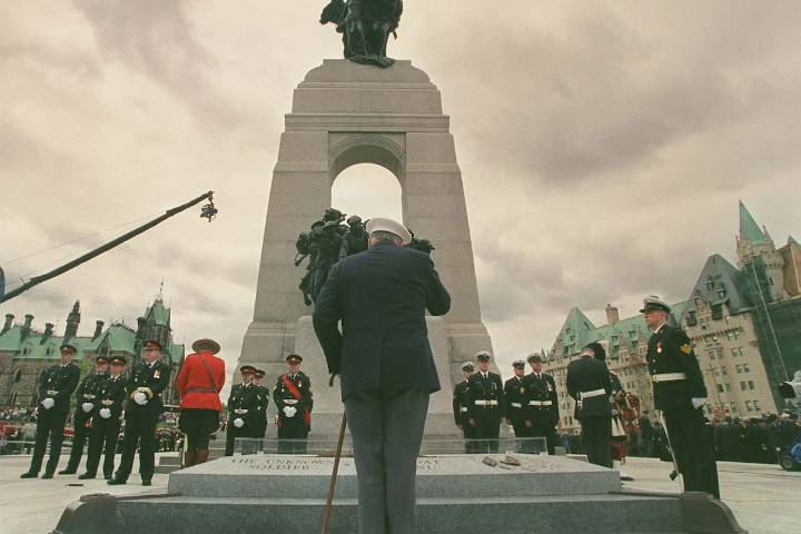 For the 25th time, the Tomb of the Unknown Soldier is central to Remembrance Day ceremonies
