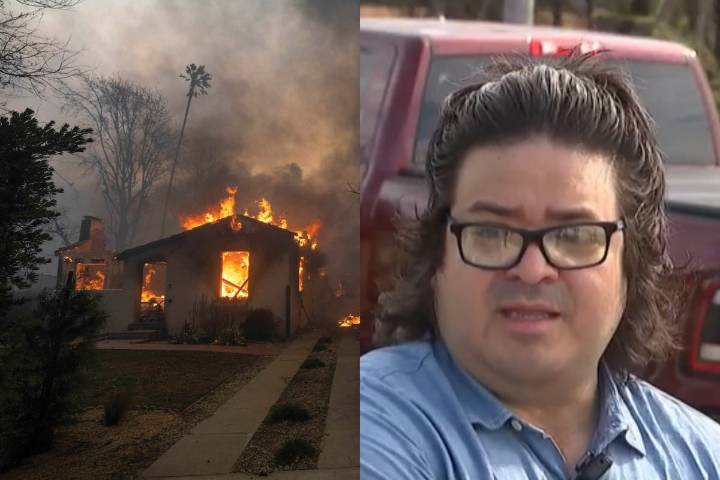 Milagro de Thanksgiving. Perdió su casa en California por un incendio y lo sorprendieron con una caravana