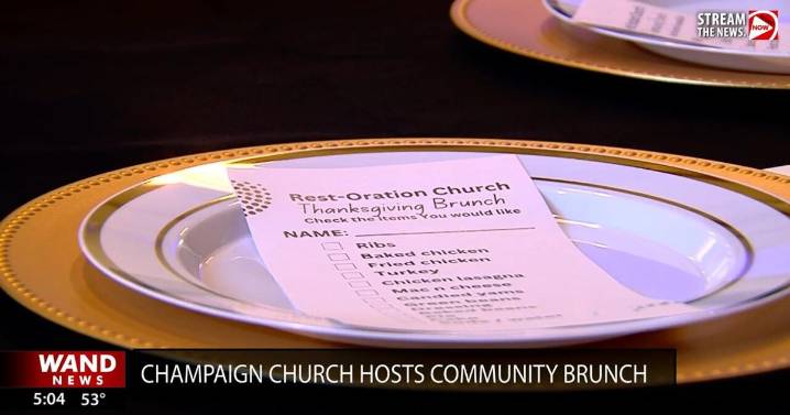 Filling bellies and spirits: Champaign church spreads holiday cheer with Thanksgiving brunch