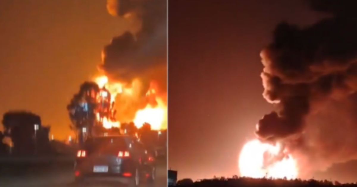 Video | las imágenes más impresionantes de la explosión e incendio en Ezeiza: evacúan a los vecinos