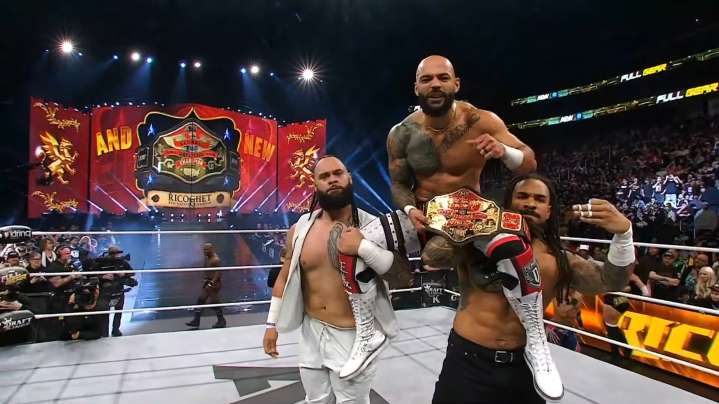 AEW Full Gear Results: Ricochet Becomes Inaugural National Champion