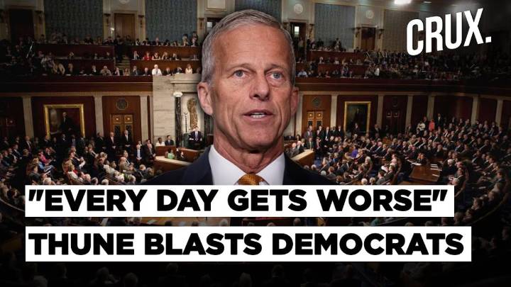 John Thune Accuses Democrats Of "Letting Americans Go Hungry" Due To Government Shutdown