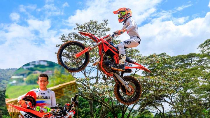 Valenzuca: la joya del motocross antioqueño que con solo 10 años ya acumula más de 80 trofeos