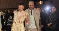 En fotos: el look nupcial que lucieron la China Suárez y Mauro Icardi en la presentación de "Hija del Fuego"