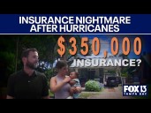 Insurance nightmare after hurricanes