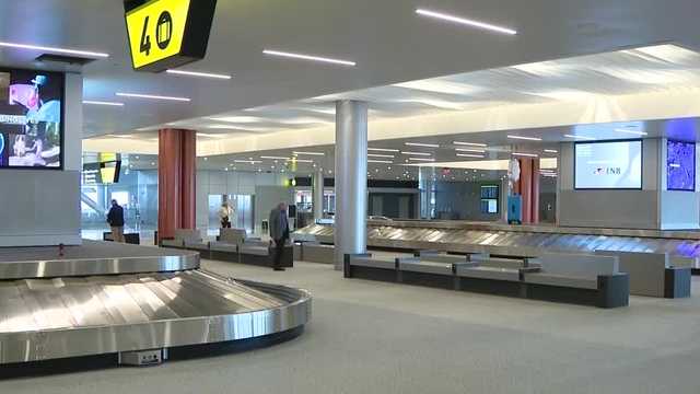 Pittsburgh's new airport terminal opens: Flight from San Francisco first to use baggage claim