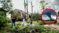 Texas: tornado arrasa con más de 100 casas; drones captaron el paso del fenómeno