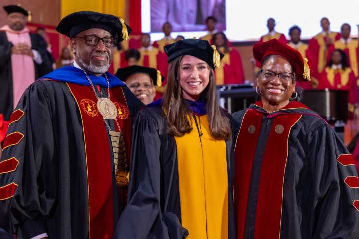 U.S. Sen. Katie Britt receives honorary degree from Tuskegee University
