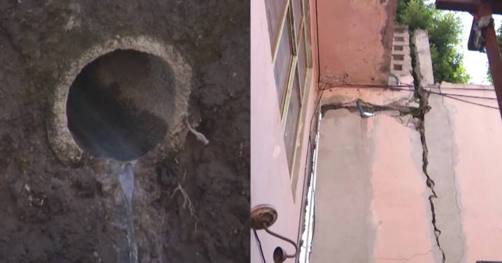 “Un temblor y se desploman”: Vecinos de Iztapalapa temen por daños a sus casas por fuga de agua