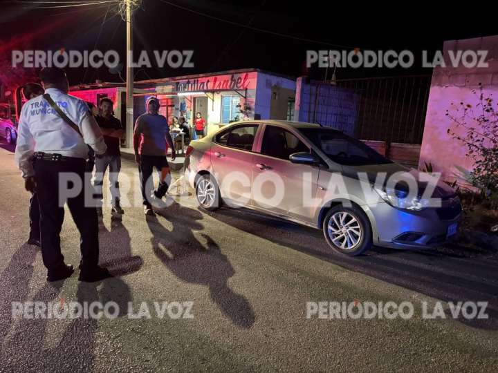 Accidente vehicular en Otilio Montaño genera intervención de autoridades