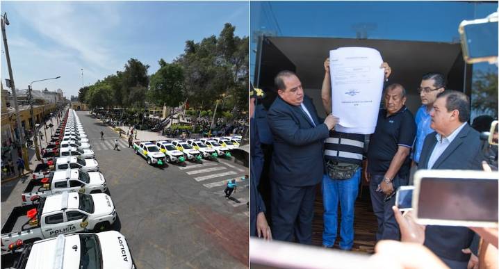 Ica: formalizan inscripción de 50 camionetas y 200 motocicletas por la seguridad ciudadana