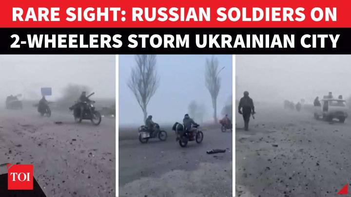 Russian Troops On Two-Wheelers Storm Pokrovsk As Ukrainian Defences Collapse; Drones Hit Kharkiv