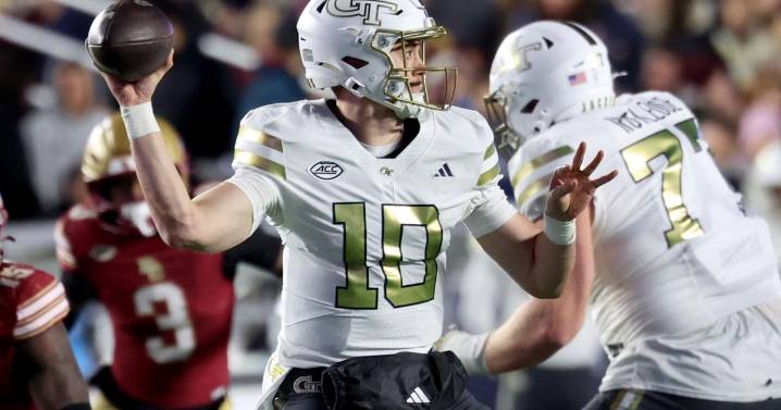 No. 15 Georgia Tech goes for ACC title-game shot, SMU tries to stay in hunt as part of ACC slate
