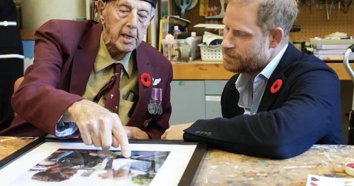 Photo Gallery: Prince Harry meets with veterans in Toronto
