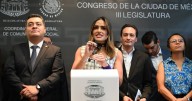Alessandra Rojo de la Vega exige que el pago del predial y agua se queden en las alcaldías