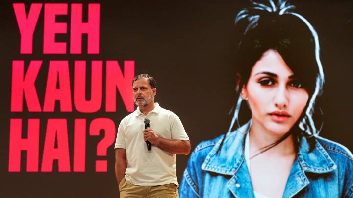 Poll official says she spotted 'Brazilian model photo' misprint on occasions