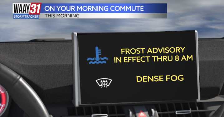 Frosty, Foggy, Chilly Monday Morning