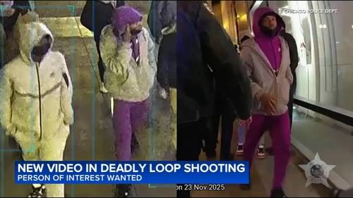 Chicago police releases surveillance video of suspect in Loop shooting that left teen Armani Floyd dead