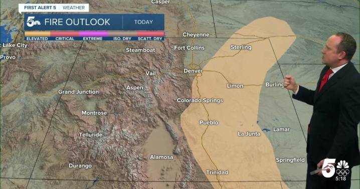 Fire danger elevated on Thursday, driven by 30