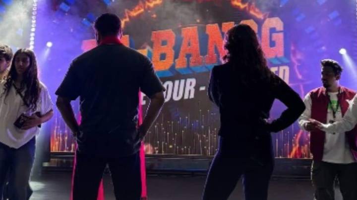 Tamannaah Bhatia Shares BTS Pic With Salman Khan Ahead Of Da
