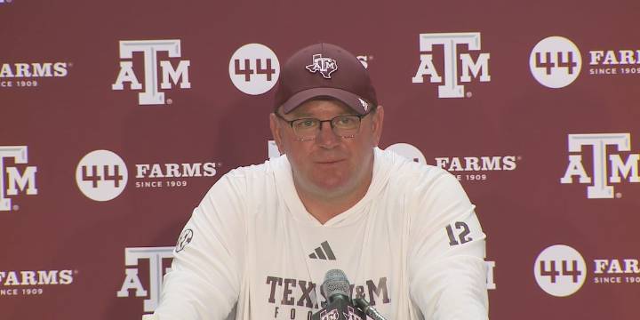Watch: Texas A&M’s Mike Elko, players discuss comeback win over South Carolina