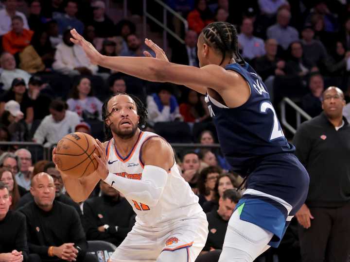 Knicks’ Jalen Brunson says they are playing without expectations