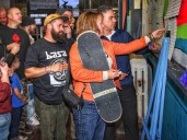 Friday night showcase puts skateboards on display at Butler Art Center & Gallery
