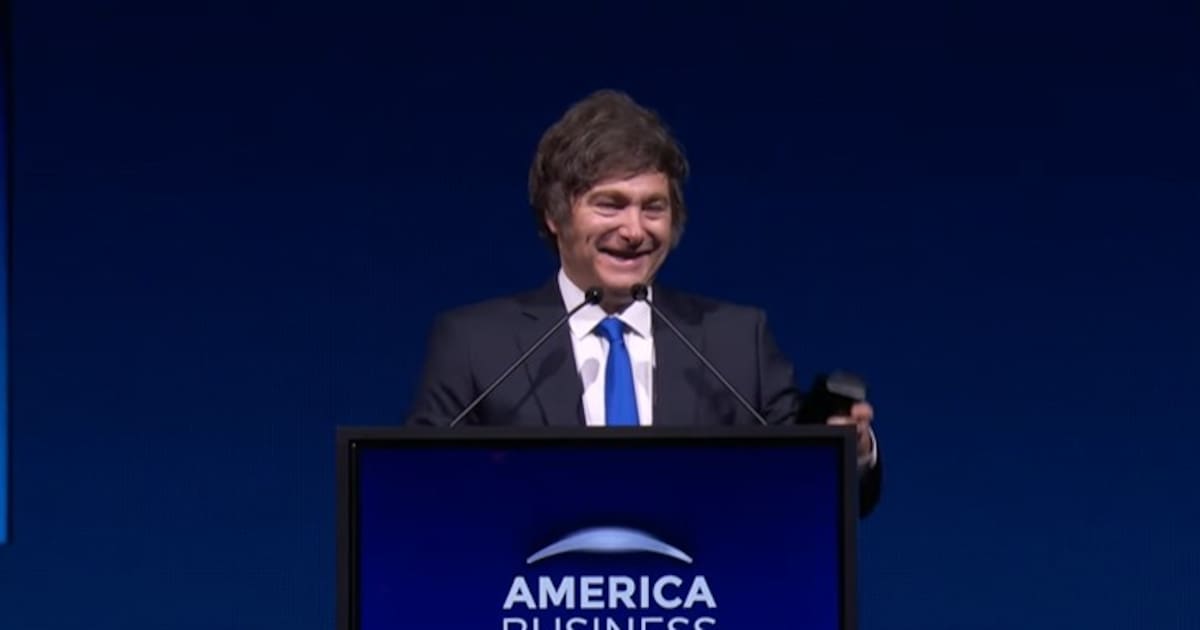 El guiño de Milei a Trump en el American Business Forum: “No se dejen amedrentar...”