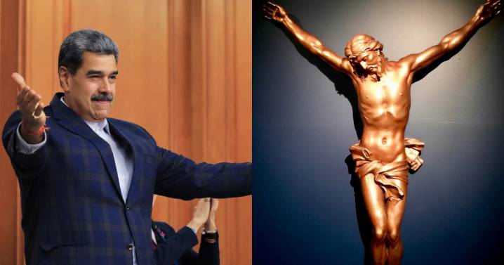 ¿Quiere ayuda divina? Nicolás Maduro declara a Jesucristo como "dueño de Venezuela"