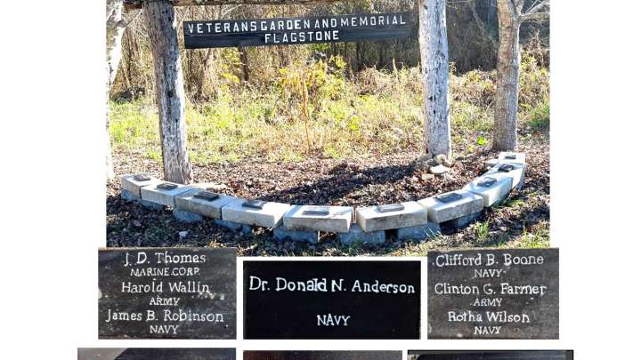 Mars Hill couple helps revitalize Veterans Garden and…