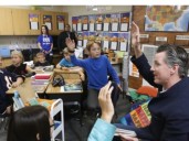 Buenas noticias para California: la ley firmada por Gavin Newsom que combate el antisemitismo en las escuelas