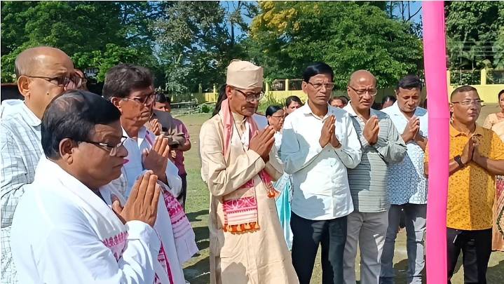 Foundation Stone Laid for 4th National Barpeta Book and Science Fair