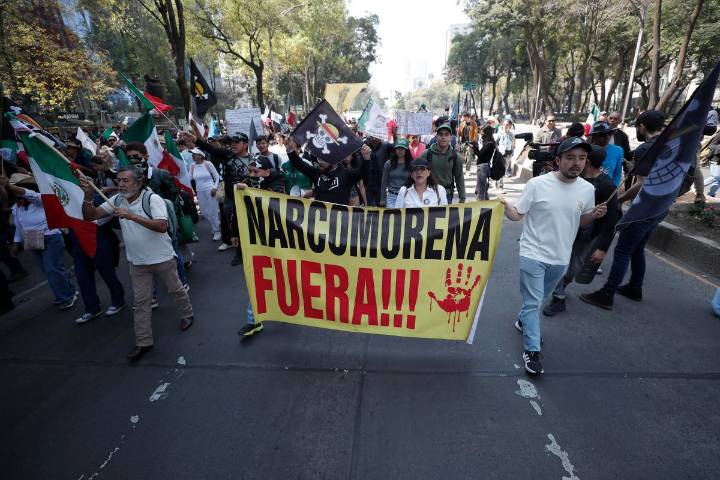 Segunda marcha de la Generación Z logra escasa afluencia en Ciudad de México