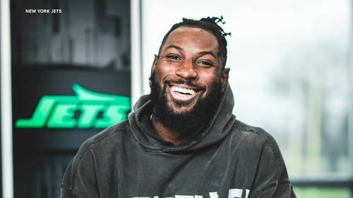 Police release photos of person of interest in Kris Boyd shooting as New York Jets player remains in critical condition