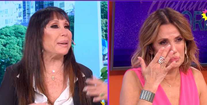 «Me lo exigió»: El desconsolado llanto de María Fernanda Callejón en el programa de Moria Casán