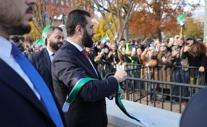 Trump recibe al presidente de Siria y asegura que hará todo "para que tenga éxito"