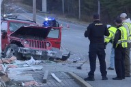 Man Dead, Several Injured After Crash Causes Car to Slam into Salon